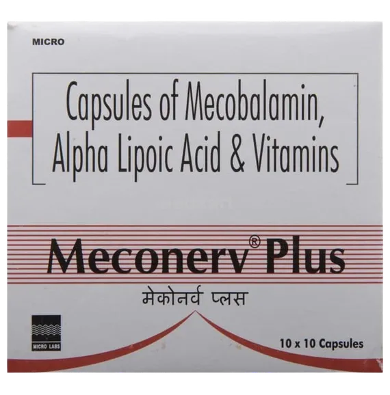 meconerv plus capsule 10's